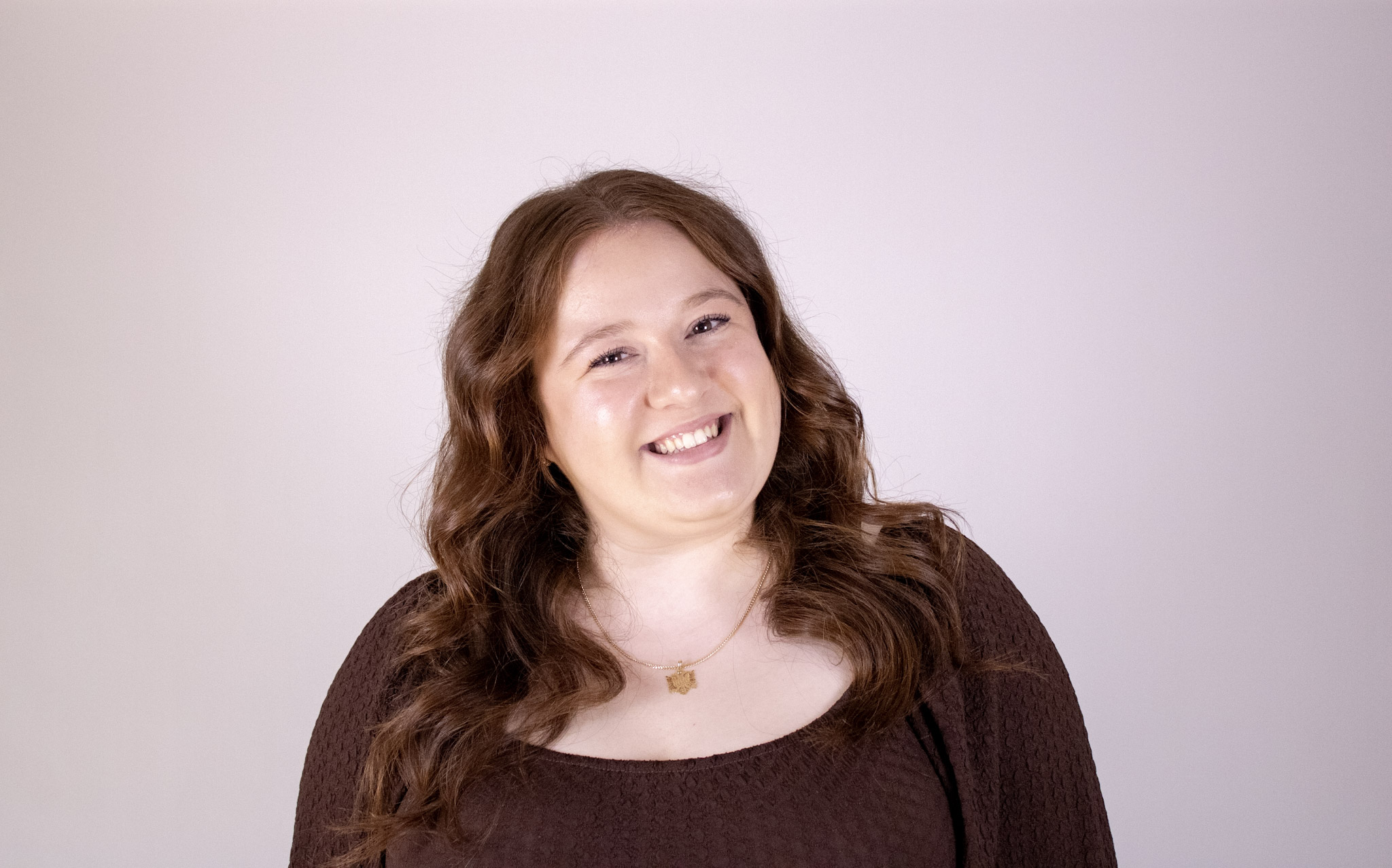 Young woman with bright smile